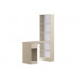 Лайт (шкаф комбинированный 10,01 (Сатин 7045 SU))